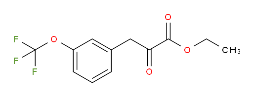 ethyl 2-oxo-3-(3-(trifluoromethoxy)phenyl)propanoate