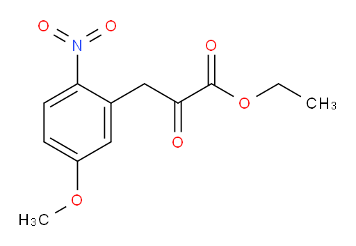 ethyl 3-(5-methoxy-2-nitrophenyl)-2-oxopropanoate