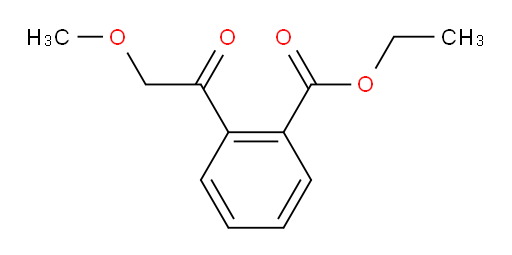 ethyl 2-(2-methoxyacetyl)benzoate