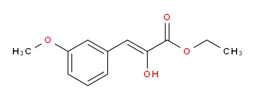 (Z)-ethyl 2-hydroxy-3-(3-methoxyphenyl)acrylate