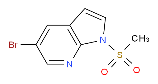 5-bromo-1-(methylsulfonyl)-1H-pyrrolo[2,3-b]pyridine