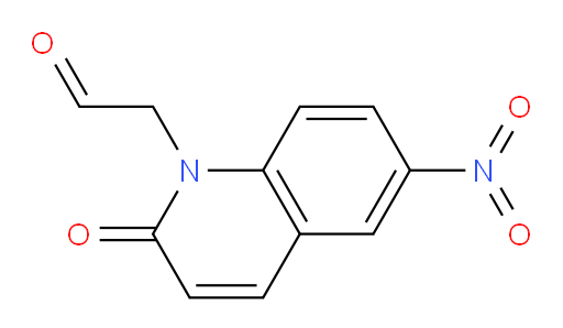2-(6-nitro-2-oxoquinolin-1(2H)-yl)acetaldehyde