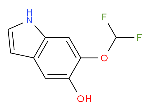 6-(difluoromethoxy)-1H-indol-5-ol