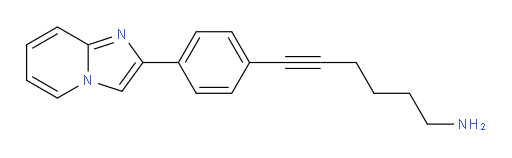 6-(4-(imidazo[1,2-a]pyridin-2-yl)phenyl)hex-5-yn-1-amine