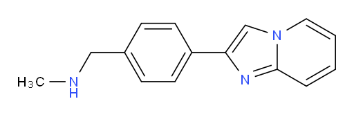 1-(4-(imidazo[1,2-a]pyridin-2-yl)phenyl)-N-methylmethanamine