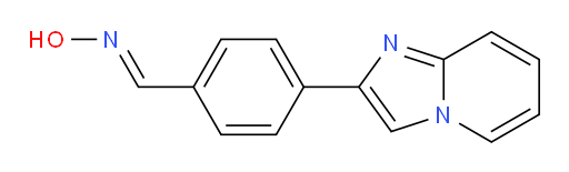 (E)-4-(imidazo[1,2-a]pyridin-2-yl)benzaldehyde oxime
