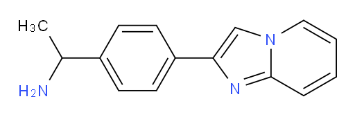 1-(4-(imidazo[1,2-a]pyridin-2-yl)phenyl)ethanamine