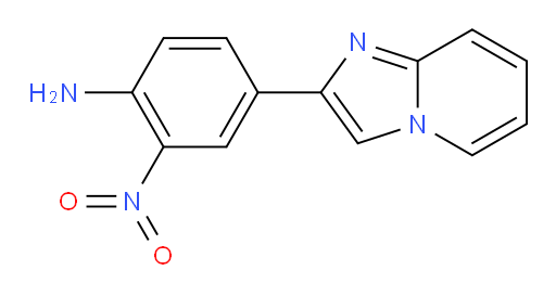 4-(imidazo[1,2-a]pyridin-2-yl)-2-nitroaniline