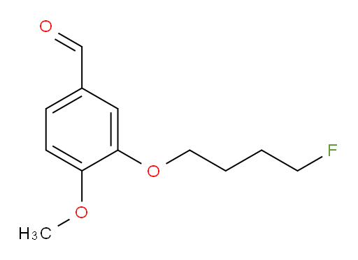3-(4-fluorobutoxy)-4-methoxybenzaldehyde