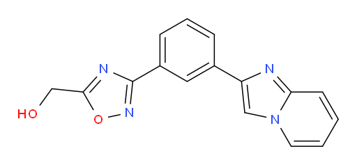 (3-(3-(imidazo[1,2-a]pyridin-2-yl)phenyl)-1,2,4-oxadiazol-5-yl)methanol