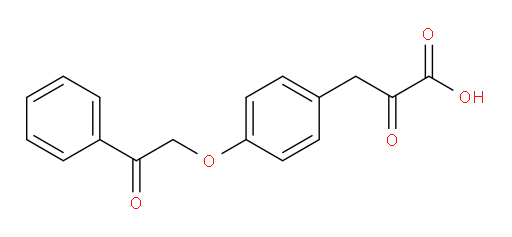 2-oxo-3-(4-(2-oxo-2-phenylethoxy)phenyl)propanoic acid
