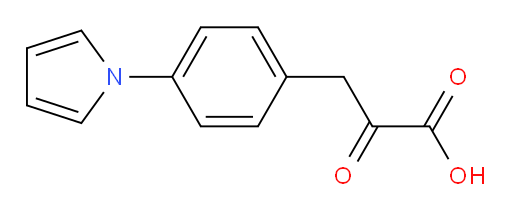 3-(4-(1H-pyrrol-1-yl)phenyl)-2-oxopropanoic acid