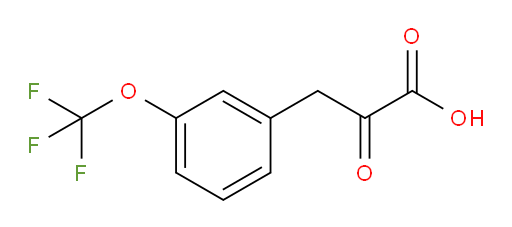 2-oxo-3-(3-(trifluoromethoxy)phenyl)propanoic acid