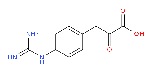 3-(4-guanidinophenyl)-2-oxopropanoic acid