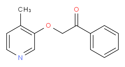 2-((4-methylpyridin-3-yl)oxy)-1-phenylethanone