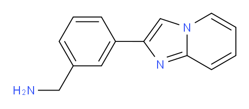 (3-(imidazo[1,2-a]pyridin-2-yl)phenyl)methanamine
