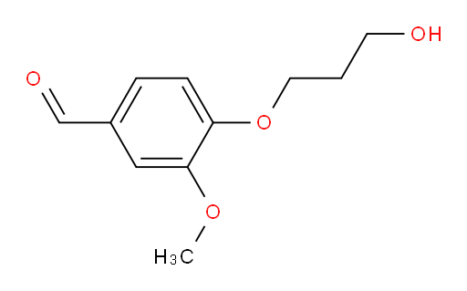 4-(3-hydroxypropoxy)-3-methoxybenzaldehyde