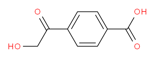 4-(2-hydroxyacetyl)benzoic acid