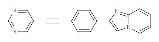 2-(4-(pyrimidin-5-ylethynyl)phenyl)imidazo[1,2-a]pyridine