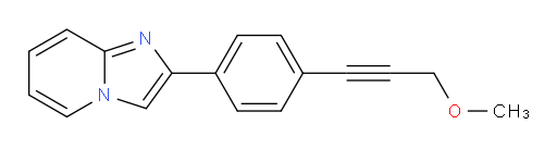 2-(4-(3-methoxyprop-1-yn-1-yl)phenyl)imidazo[1,2-a]pyridine
