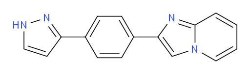 2-(4-(1H-pyrazol-3-yl)phenyl)imidazo[1,2-a]pyridine