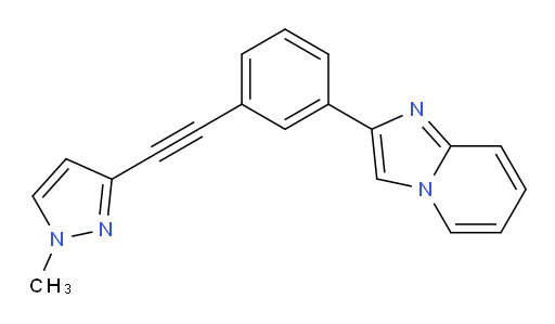 2-(3-((1-methyl-1H-pyrazol-3-yl)ethynyl)phenyl)imidazo[1,2-a]pyridine