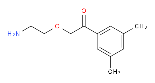 2-(2-aminoethoxy)-1-(3,5-dimethylphenyl)ethanone