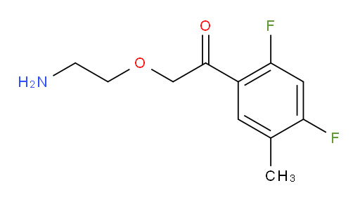 2-(2-aminoethoxy)-1-(2,4-difluoro-5-methylphenyl)ethanone
