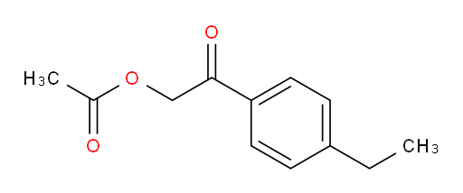 2-(4-ethylphenyl)-2-oxoethyl acetate