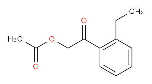 2-(2-ethylphenyl)-2-oxoethyl acetate