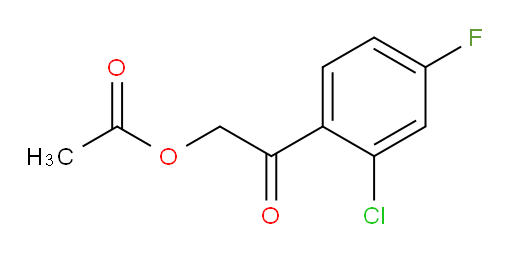 2-(2-chloro-4-fluorophenyl)-2-oxoethyl acetate