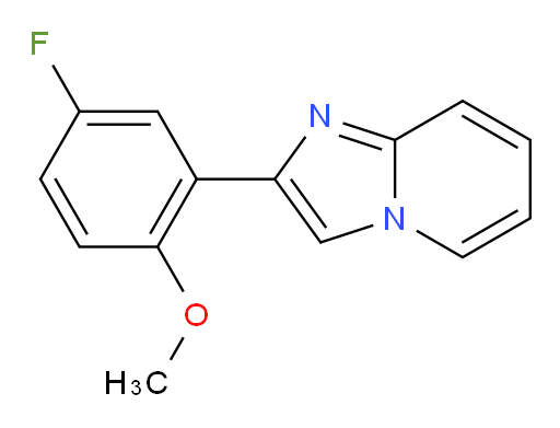 2-(5-fluoro-2-methoxyphenyl)imidazo[1,2-a]pyridine