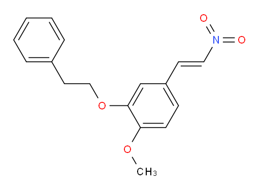 (E)-1-methoxy-4-(2-nitrovinyl)-2-phenethoxybenzene
