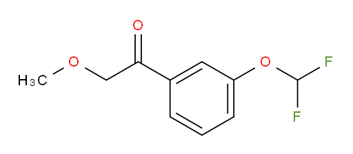 1-(3-(difluoromethoxy)phenyl)-2-methoxyethanone