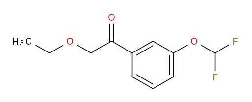 1-(3-(difluoromethoxy)phenyl)-2-ethoxyethanone
