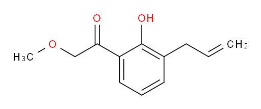 1-(3-allyl-2-hydroxyphenyl)-2-methoxyethanone