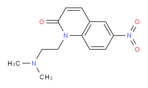 1-(2-(dimethylamino)ethyl)-6-nitroquinolin-2(1H)-one