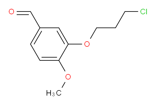 3-(3-chloropropoxy)-4-methoxybenzaldehyde
