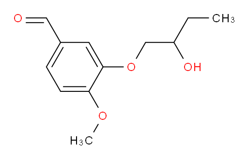 3-(2-hydroxybutoxy)-4-methoxybenzaldehyde