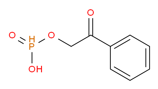 2-oxo-2-phenylethyl hydrogen phosphonate