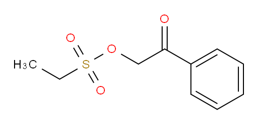 2-oxo-2-phenylethyl ethanesulfonate