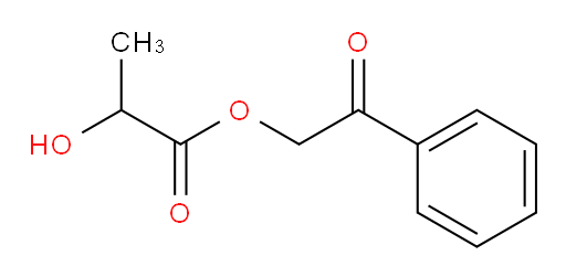 2-oxo-2-phenylethyl 2-hydroxypropanoate