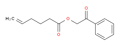 2-oxo-2-phenylethyl hex-5-enoate