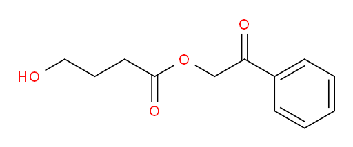2-oxo-2-phenylethyl 4-hydroxybutanoate