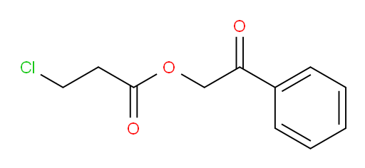 2-oxo-2-phenylethyl 3-chloropropanoate