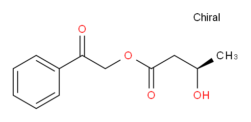 (R)-2-oxo-2-phenylethyl 3-hydroxybutanoate