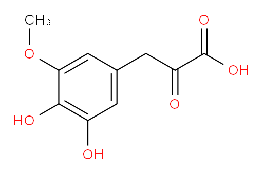 3-(3,4-dihydroxy-5-methoxyphenyl)-2-oxopropanoic acid
