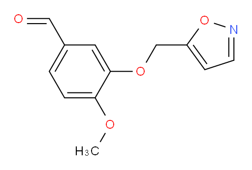 3-(isoxazol-5-ylmethoxy)-4-methoxybenzaldehyde