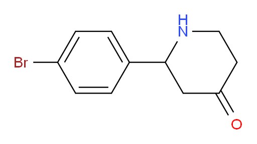 2-(4-bromophenyl)piperidin-4-one
