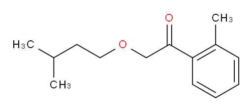 2-(isopentyloxy)-1-(o-tolyl)ethanone